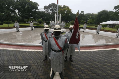 Security and Escort Battalion clad in Rayadillo uniforms with ponchos