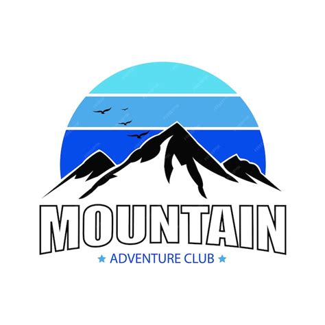 Premium Vector Mountain View Logo Vector Mountain Adventure Logo Design