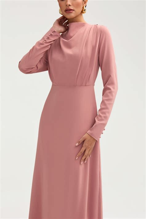 Abrar Maxi Dress Blush