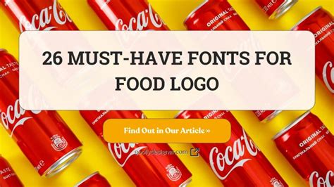 26 Best Fonts for Food Logo Which Blend Taste with Type