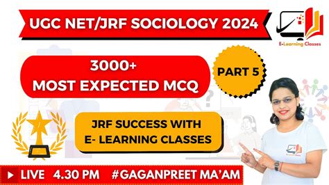 UGC NET JRF Sociology Part 5 June 2024 Paper 2 Sociology