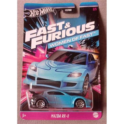 Jual Hot Wheels Fast Furious Woman Of Fast Mazda Rx Shopee Indonesia