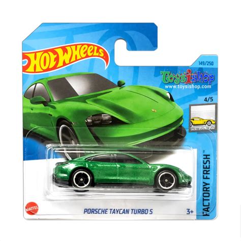 Hot Wheels Porsche Taycan Turbo S Factory Fresh