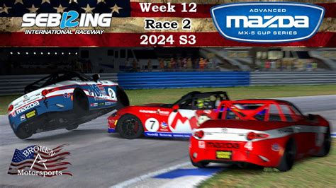 Advanced Mazda Mx Cup Series Sebring International Raceway