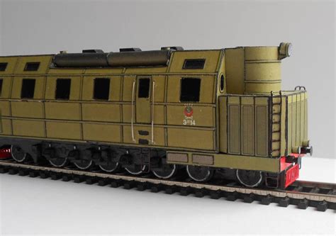 Тепловоз Ээл14 - Модели из бумаги и картона своими руками - Форум