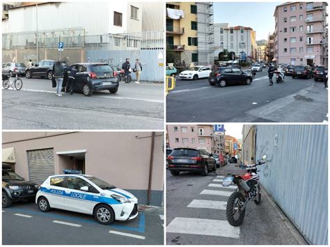 Imperia Scontro Auto Moto In Via De Sonnaz Ferito Un 19enne Sul