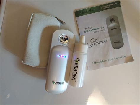 Прибор для увлажнения кожи Bradex Лотос в дар (Москва). Дарудар