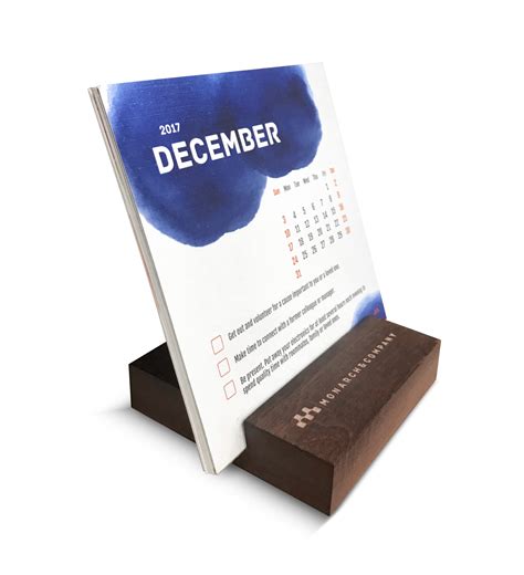 Wood Table Calendar Ranee Casandra