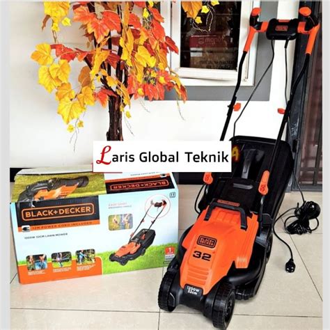 Jual Mesin Potong Rumput Dorong Listrik Black Decker W Cm