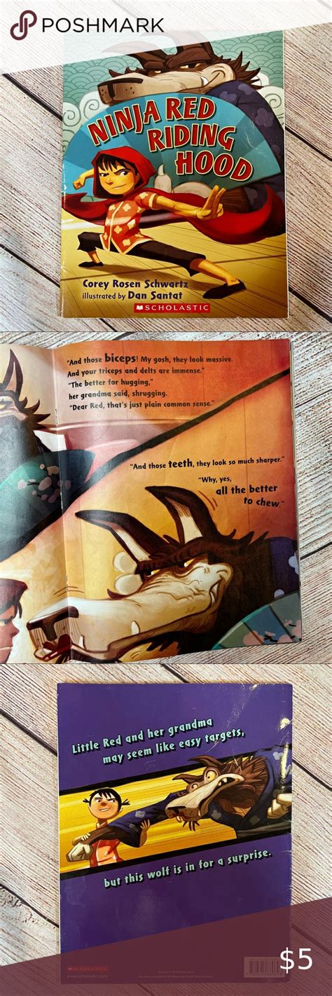 Ninja Red Riding Hood Book Hood Books Red Riding Hood Book Red