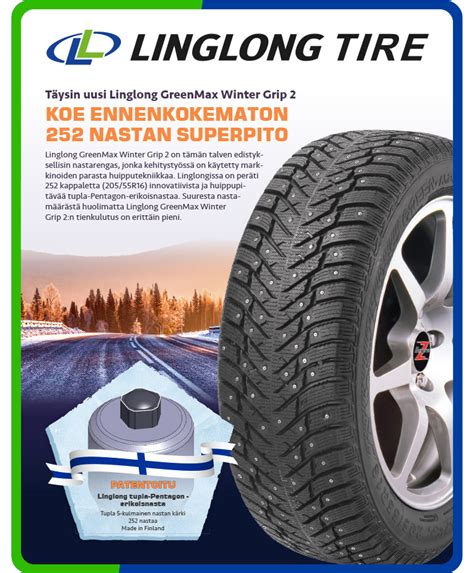 Linglong GreenMax Winter Grip 2 Nasta 215/65R16 T - vannetukku.fi