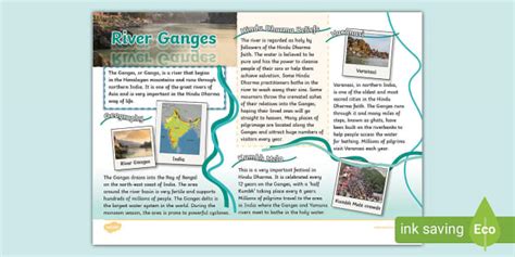 river ganges fact file