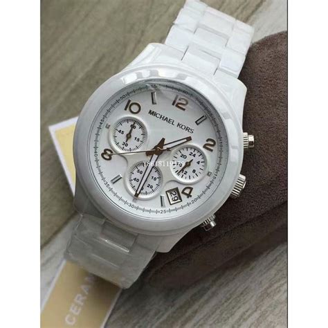 Michael Kors/ MK5161/貴妃氣息繚繞時尚優質陶瓷女性腕錶-白/正品MK女款手錶 | Yahoo奇摩拍賣