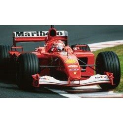 Ferrari F2001 With Driver 2 Michael Schumacher F1 Winner Belgique 2001