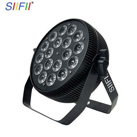 18PCS 18W 6in1 Rgbaw UV LED Stage PAR Can Disco Light China LED Stage