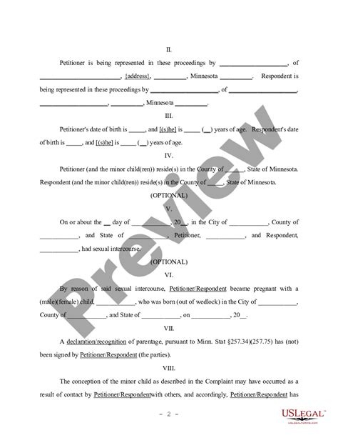 Minnesota Model Answer And Counterclaim Template Counterclaim