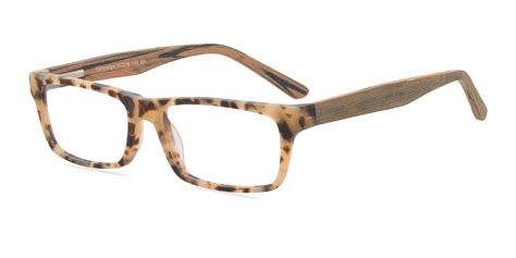 Cambridge Rectangle Matte Tortoise Full Rim Eyeglasses Eyebuydirect