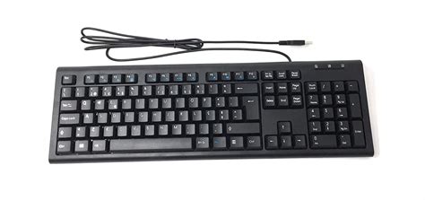 Amazon European Portuguese Language Keyboard Black USB Wired For