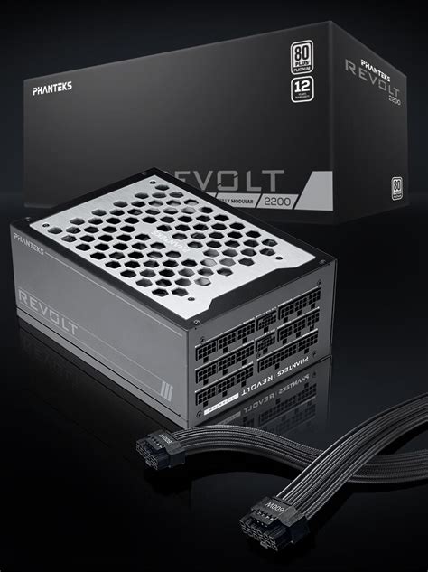 Phanteks Revolt 2200: Блок питания с двумя RTX 4090 обеспечивает ...