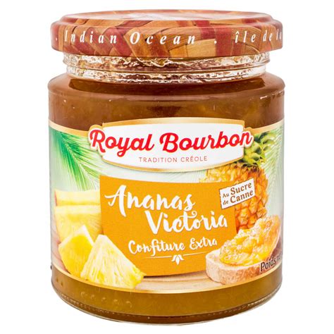 Confiture Extra Ananas Victoria Au Sucre De Canne Royal Bourbon Grs