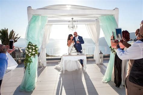 Louise Philip Santorini Weddings Wedding Venue Wedding Ceremony