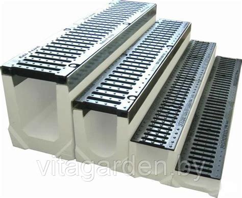 Лотки водоотводные бетонные и решетки к ним в ассортименте: продажа ...