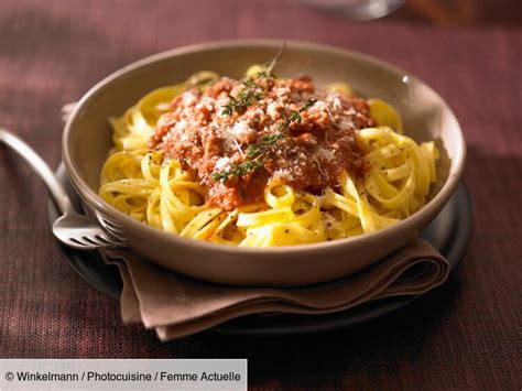 Tagliatelles sauce bolognaise facile et rapide découvrez les recettes