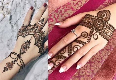 Trendy And Stunning Finger Mehndi Designs For Brides Henna