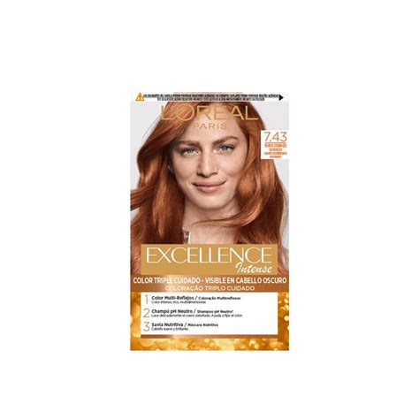 L Oréal Paris Excellence Intense Blonde Hair Dye 7 43 Golden Copper