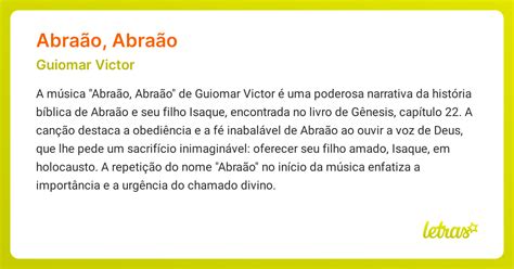 Significado Do Nome Abraão - 10