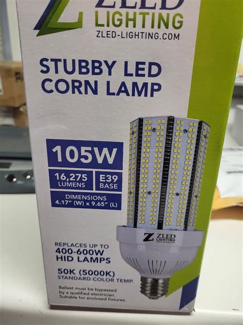 Zled C-E39-105-50K-STUB Corn Cob Lamp-NEW | eBay