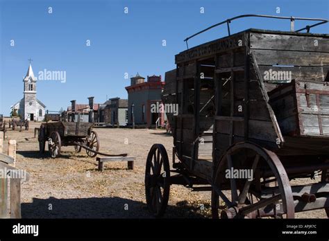 Ghost Towns Usa Stock Photo Alamy