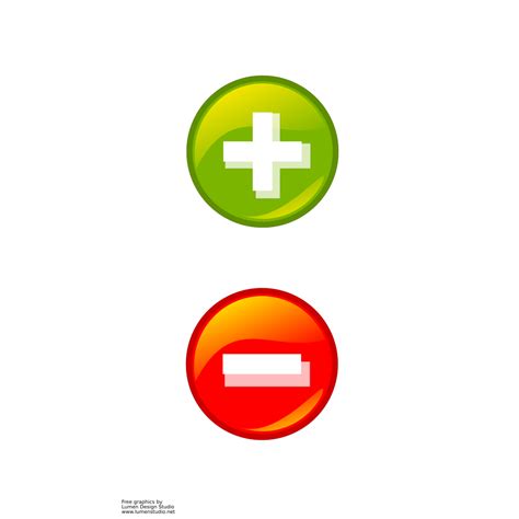 Plus Minus Png Transparent Images