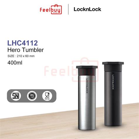 Lock Lock Hot Cool Hero Tumbler Stainless Botol Termos Tahan Panas Dingin Ml Tumblr Botol