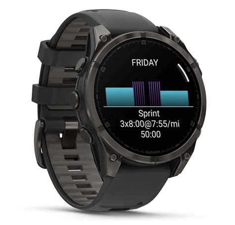 Купить Умные часы Garmin Fenix 8, 47 мм, AMOLED, Sapphire Carbon Gray ...