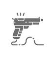 Automatic guns battle game weapons pistol Vector Image