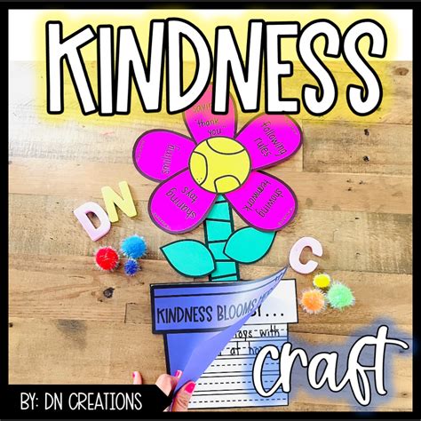 Kindness Blooms Here Craft l Kindness Flower Craft l Kindness Craft ...