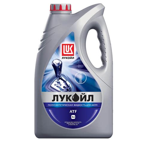 Жидкость для АКПП и гидросистем Лукойл ATF DEXRON IIIG 4л - ЛУК-КАРД