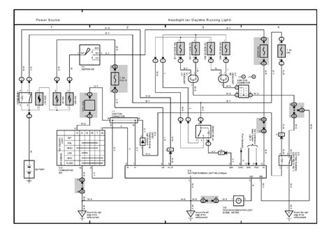 Toyota Tacoma Headlight Wiring Diagram