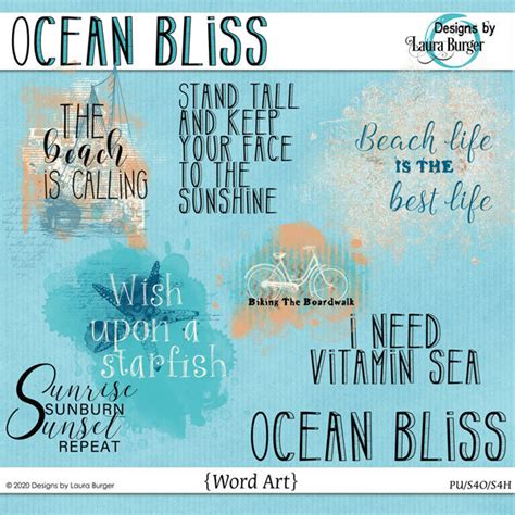 Ocean Bliss Bundle | Digital Art