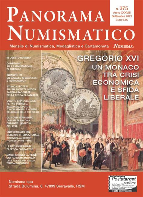 Panorama Numismatico Rivista Online Di Numismatica Medaglistica E