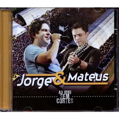 Cd Jorge Mateus Ao Vivo Sem Cortes Shopee Brasil