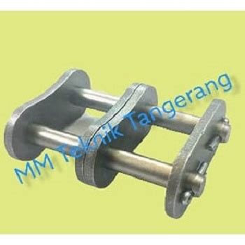 Jual Sambungan Double Rantai Cl Connecting Link Roller Chain Double