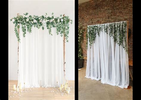 Dekorasi Photobooth Kain Putih Polos - Devilo Jogja