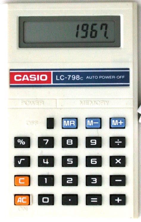 Casio Lc C Calculatrice Lcd Casio Lc C Casio Ledudu