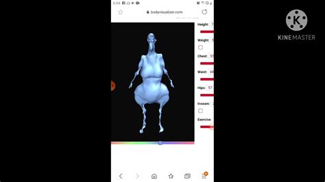 Me Messing With Body Visualizer YouTube