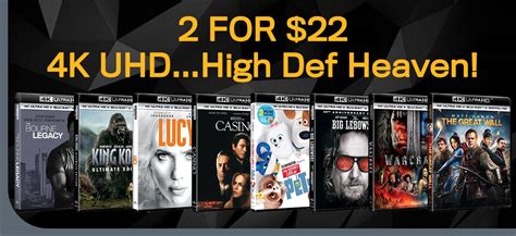 4K UHD Multi-Buy Offers