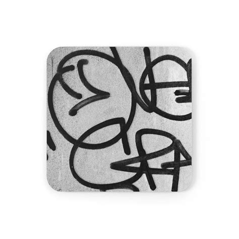 Urban Graffiti Street Art Print Edgy Spray Paint Coaster Set - Etsy