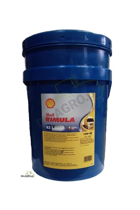 Olej Shell Rimula R5 E 10W40 20L