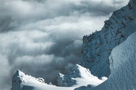 Mountain Snow photography on Behance